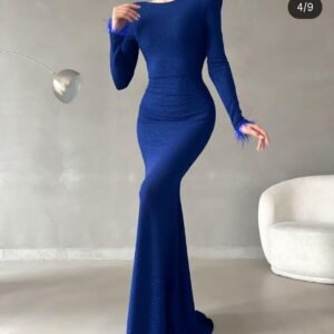 Alternative view of Robe soirée 🖤🩵