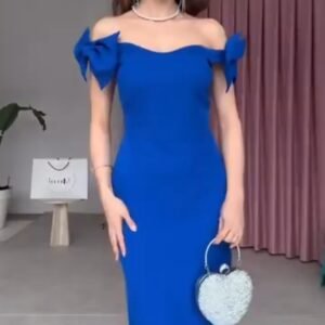 Alternative view of Océan dress 🌊